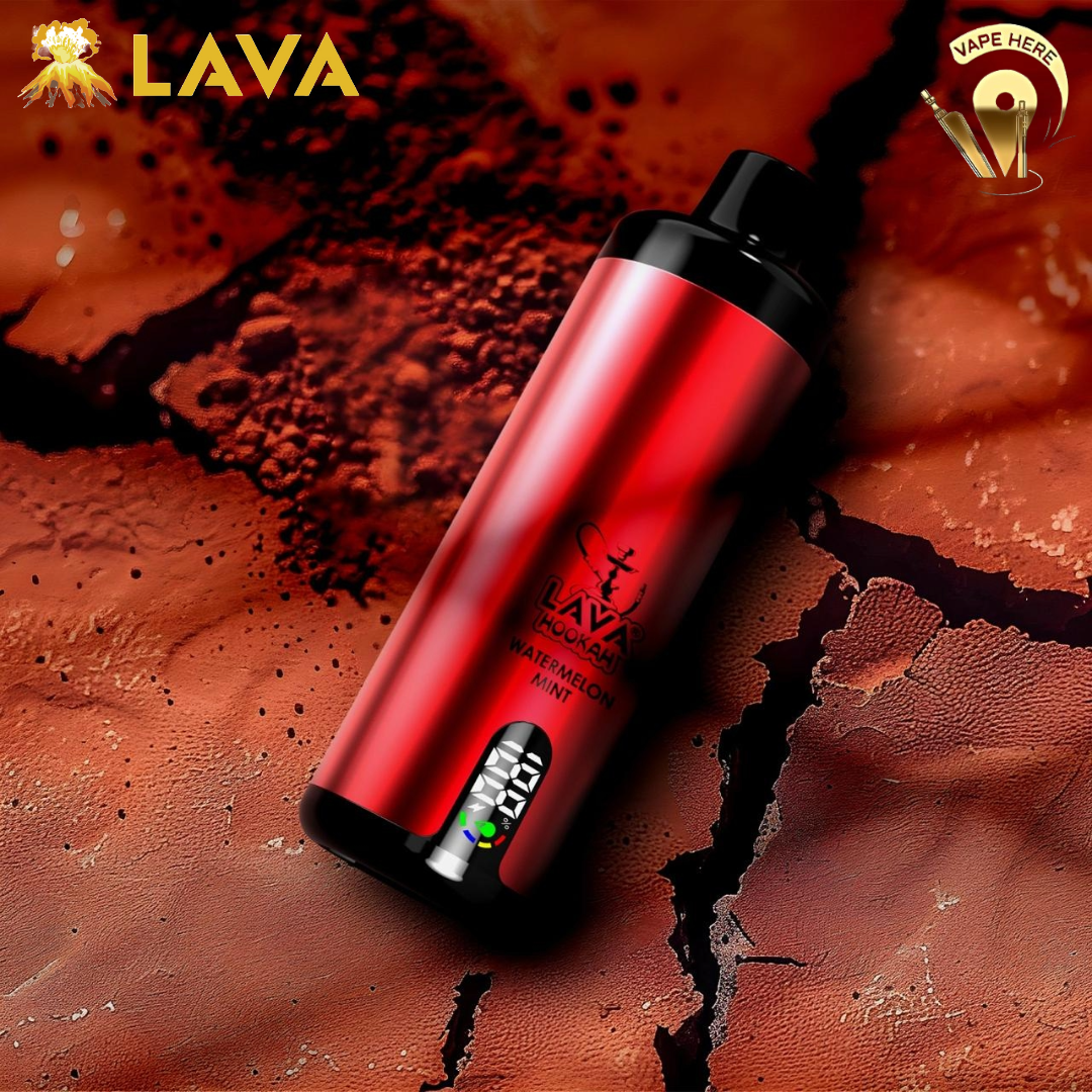 LAVA HOOKAH SOUND 16000 DTL PUFFS DISPOSABLE VAPE Watermelon Mint UAE Al Ain