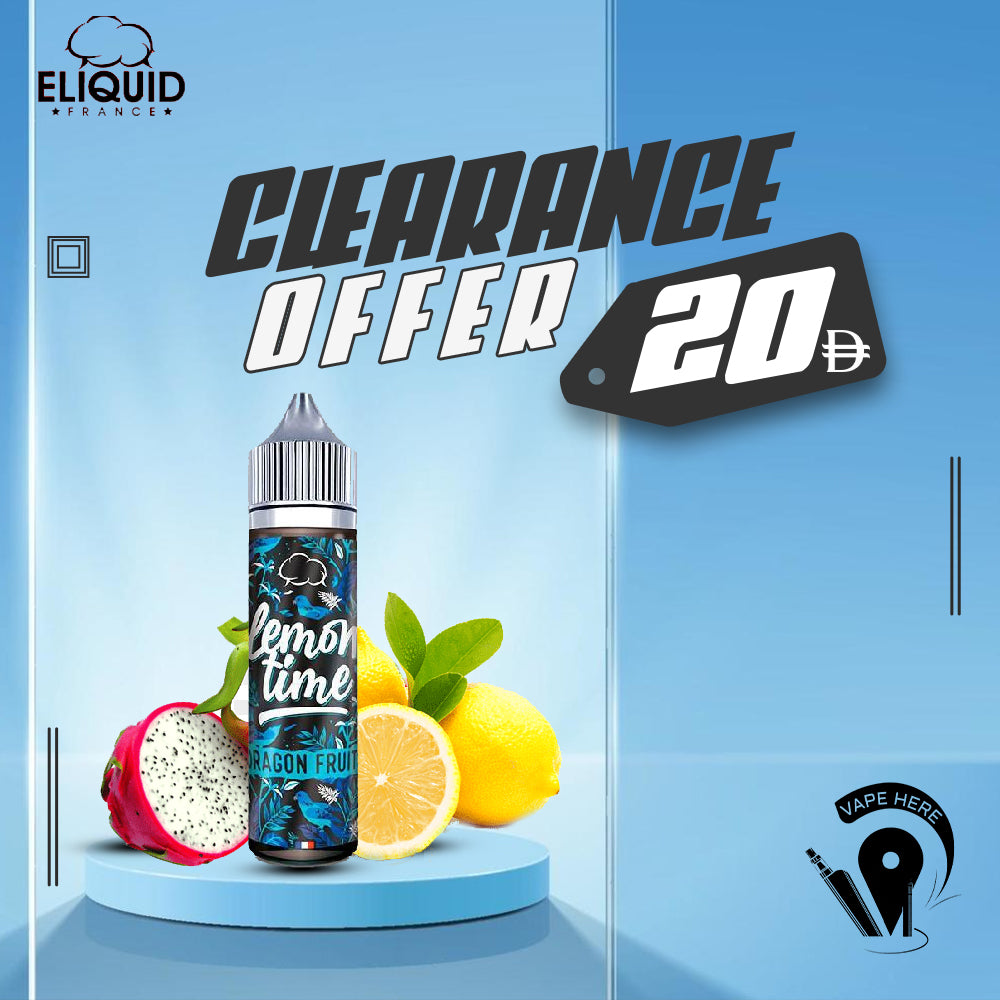 LEMON TIME DRAGON FRUIT - ELIQUID FRANCE UAE ABU DHABI