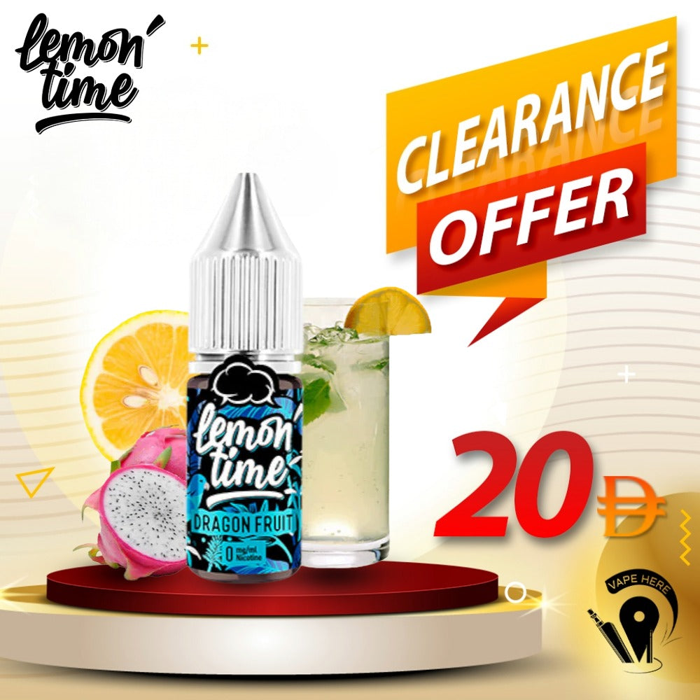 LEMON TIME DRAGON FRUIT - ELIQUID FRANCE 30ML SALT Umm al quwain, UAE