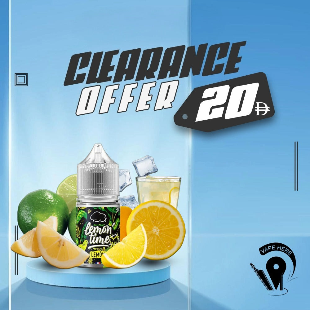 LEMON TIME LEMON - ELIQUID FRANCE 30ML SALT Dubai, UAE