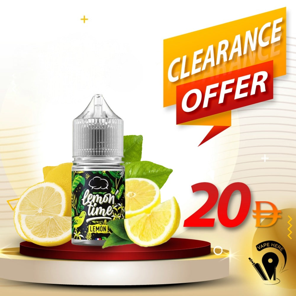 LEMON TIME LEMON - ELIQUID FRANCE 30ML SALT Abu Dhabi, UAE
