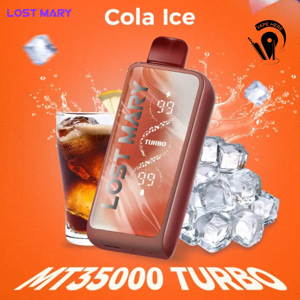 LOST MARY 35K Puffs Disposable Vape MT35000 TURBO 50mg Cola UAE Dubai
