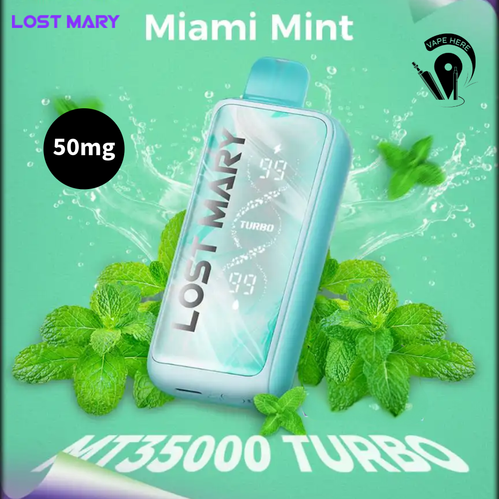elf bar vape uk Winter Mint Lost Mary MT35K Turbo