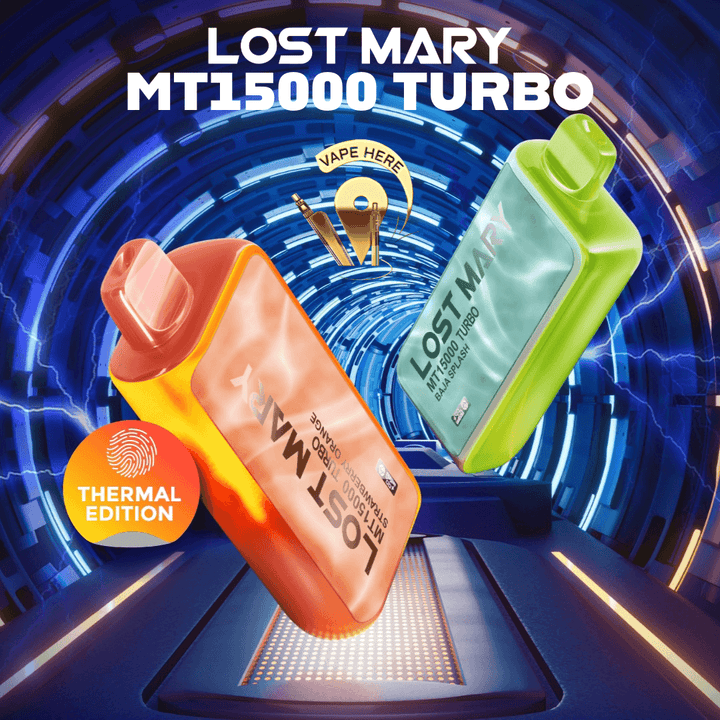 Watermelon Ice Lost LOST MARY Turbo MT15000 15000 Puffs 5% Disposable Vape  Disposable Vape Net