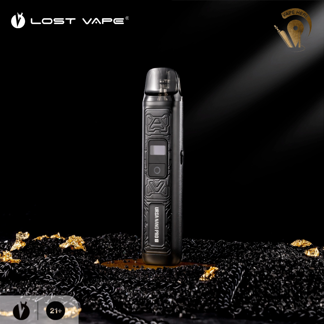 LOST VAPE - URSA NANO PRO 2 POD KIT 1000mAh Black Mecha UAE Fujairah