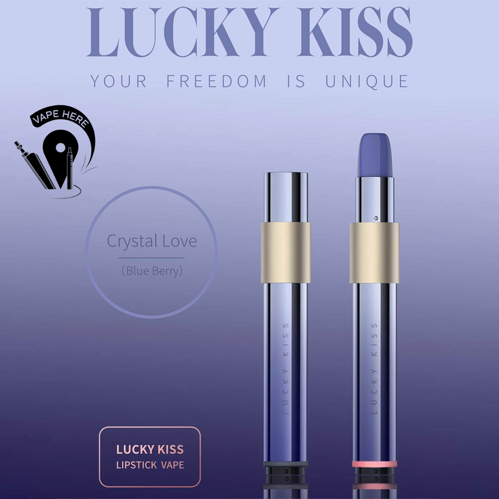 LUCKY KISS Vape LK600 Puffs Female Disposable Vape Blueberry UAE Sharjah