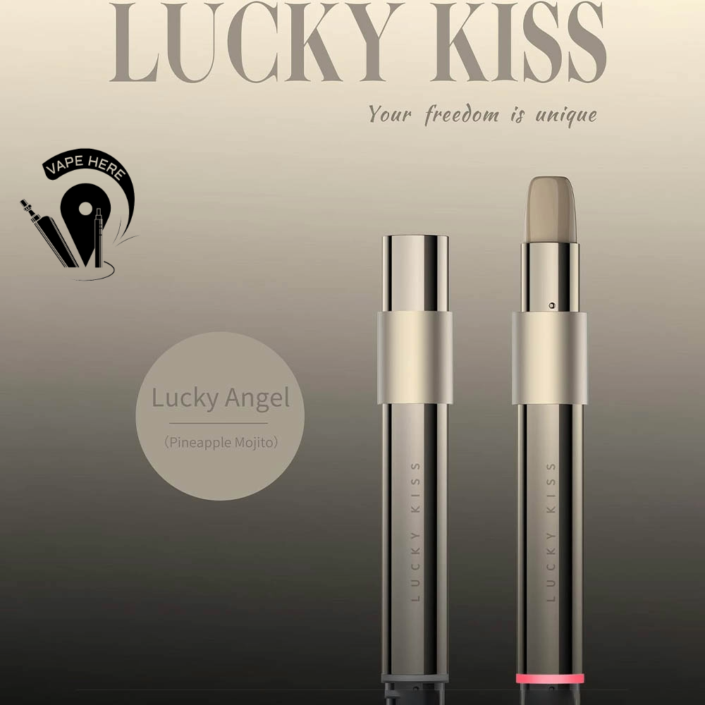 LUCKY KISS Vape LK600 Puffs Female Disposable Vape Pineapple Mojito UAE Fujiarah