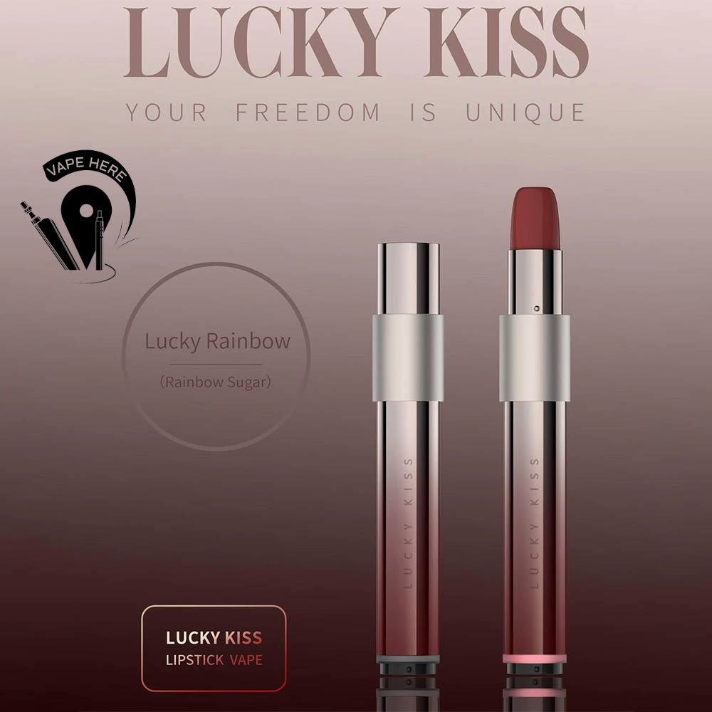 LUCKY KISS Vape LK600 Puffs Female Disposable Vape Rainbow Sugar UAE Umm Al Quwain