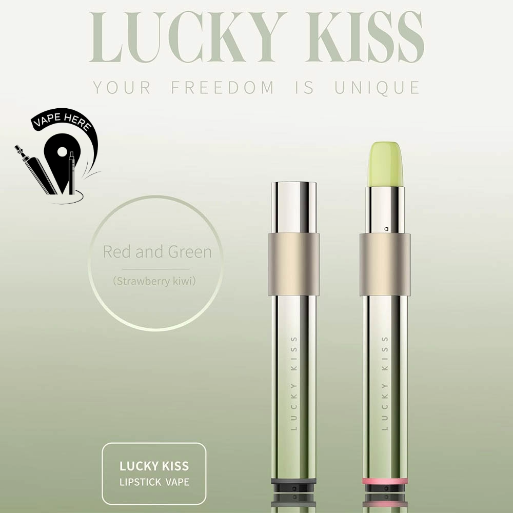 LUCKY KISS Vape LK600 Puffs Female Disposable Vape Strawberry Kiwi UAE Ras Al Khaimah