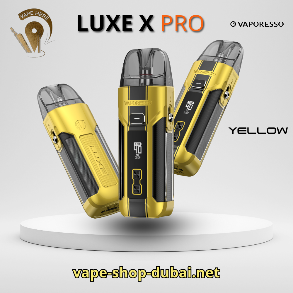 VAPORESSO LUXE X PRO 40W POD MOD YELLOW