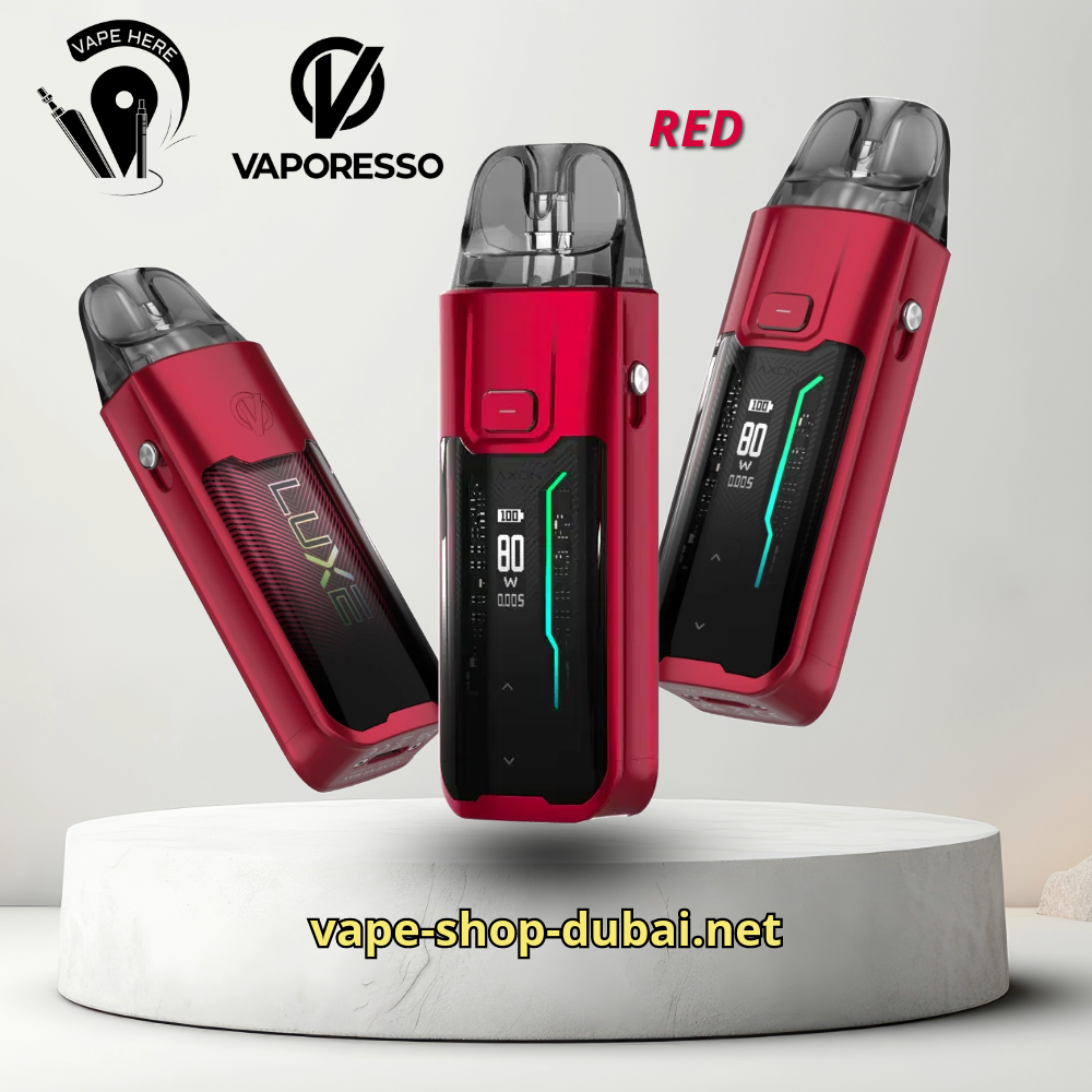 LUXE XR MAX POD MOD KIT 80W Red UAE Abu Dhabi