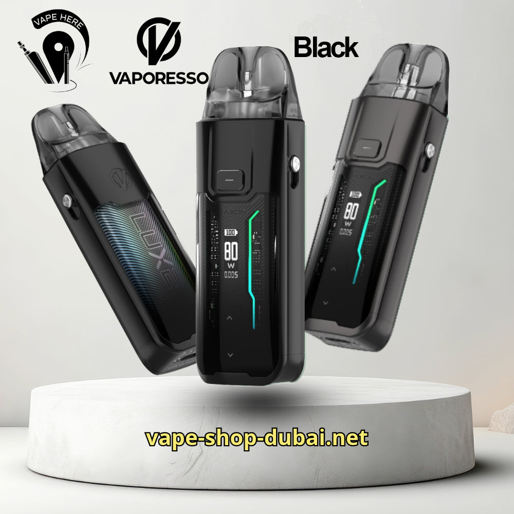 LUXE XR MAX POD MOD KIT 80W Black UAE Abu Dhabi 