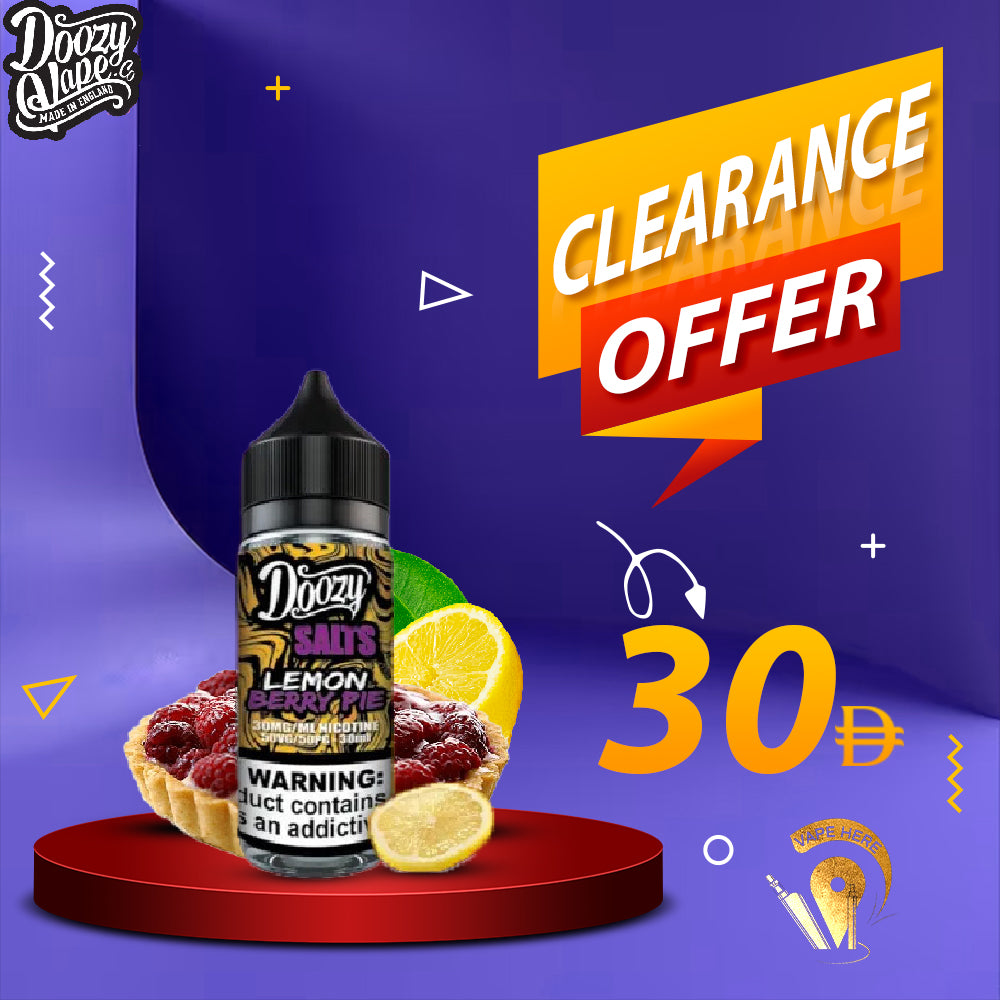Lemon Berry Pie - Doozy Salt UAE RAS AL KHAIMA