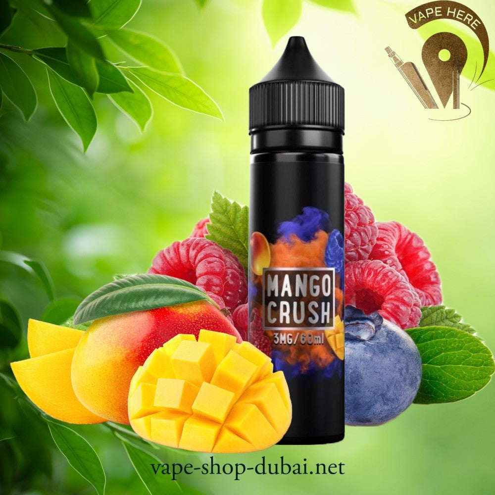 MANGO CRUSH ELIQUID 60 ML BY SAM VAPES - Vape Here Store