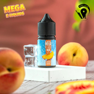 MEGA PEACH ICE 30ML SALTNIC -GRAND E-LIQUID UAE Abu Dhabi & Dubai