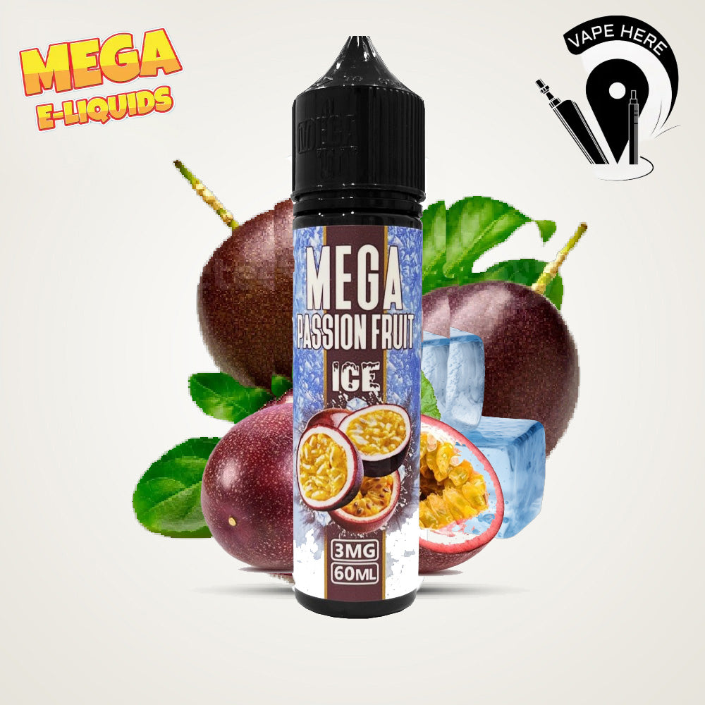 MEGA PASSION FRUIT ICE 3mg 60ML E-LIQUID -GRAND E-LIQUID UAE Ajman 