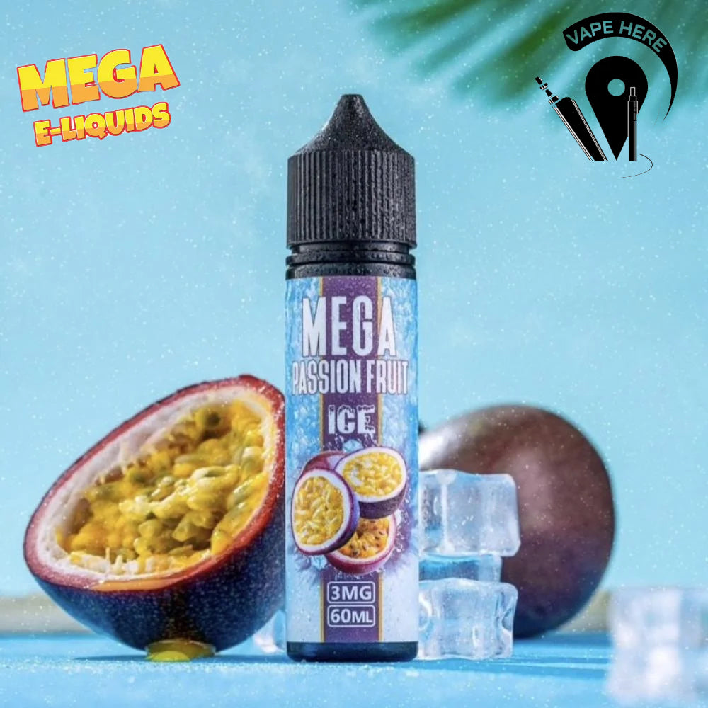 MEGA PASSION FRUIT ICE  E-LIQUID -GRAND E-LIQUID UAE Abu Dhabi
