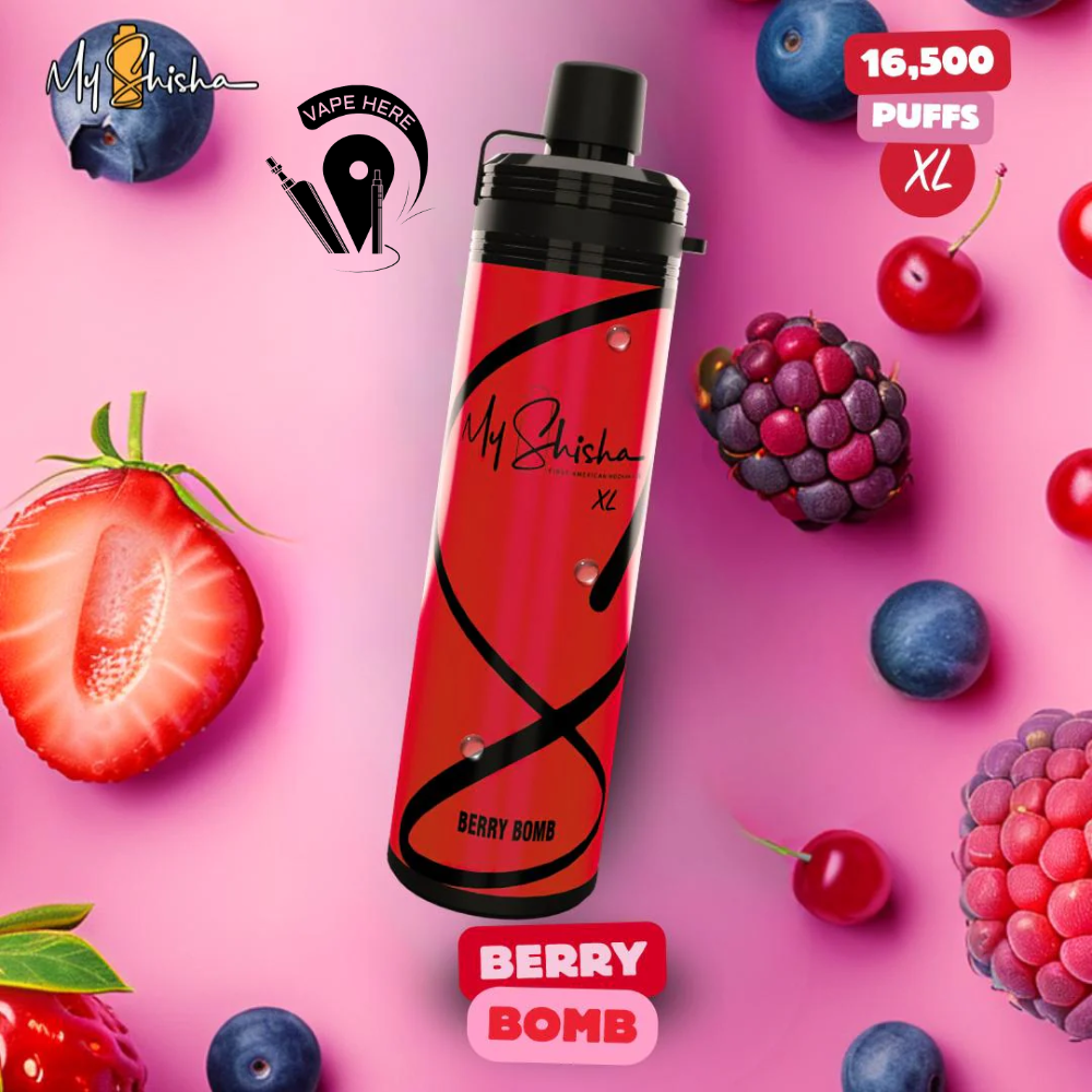 MY SHISHA XL DTL 16500 PUFFS DISPOSABLE VAPE 3MG in Dubai | My Shisha Vape  | Vape Here Store