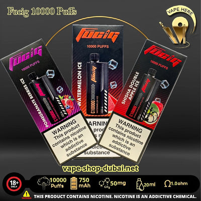 FUCIG C-10000 PUFFS DISPOSABLE VAPE - Vape Here Store