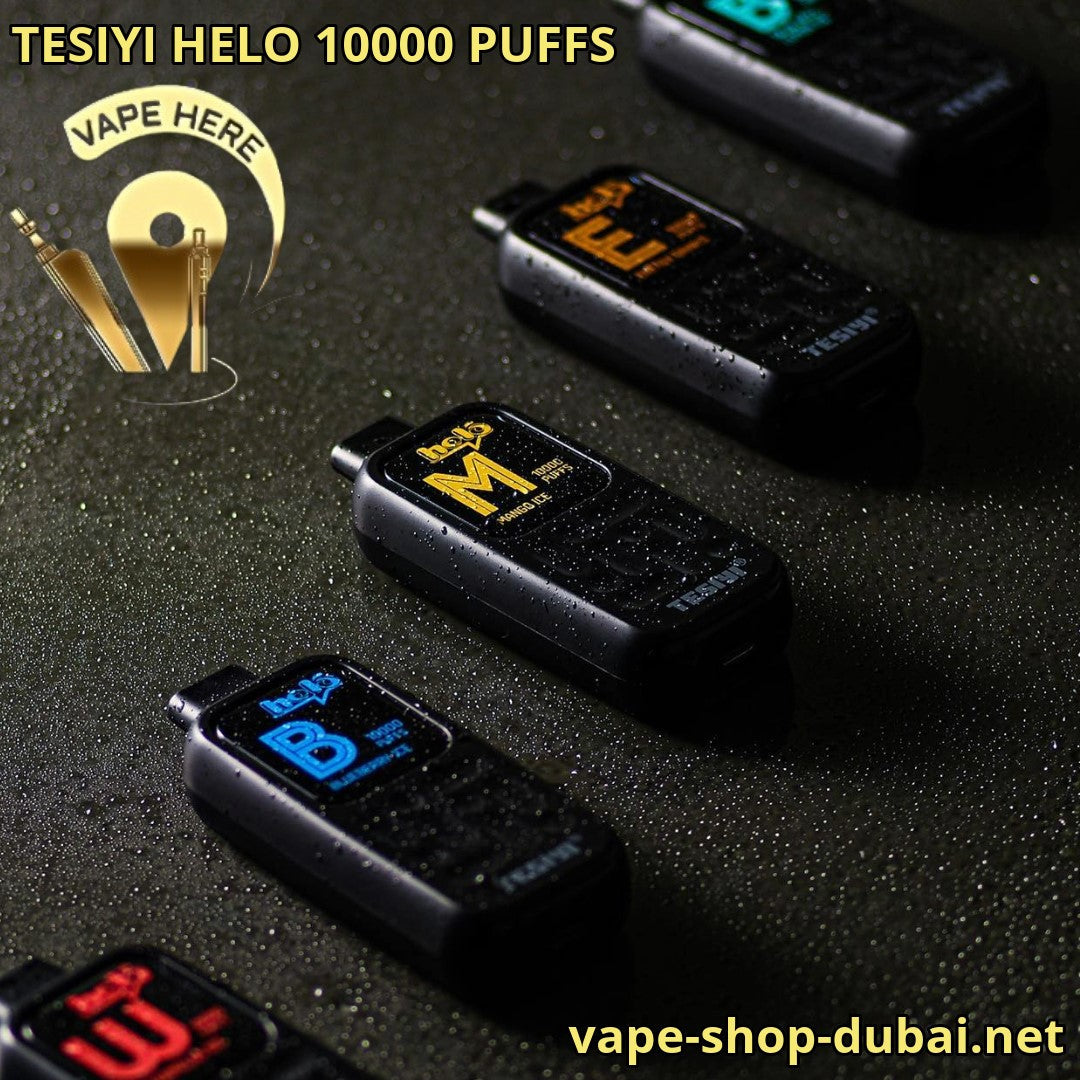 TESIYI HELO 10000 PUFFS DISPOSABLE VAPE UAE Dubai