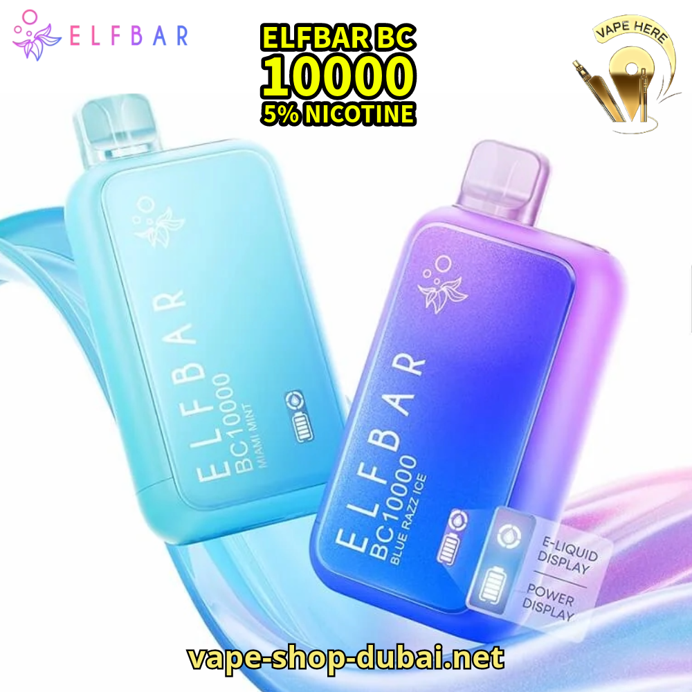 ELF BAR BC 10000 PUFFS DISPOSABLE VAPE Abu Dhabi