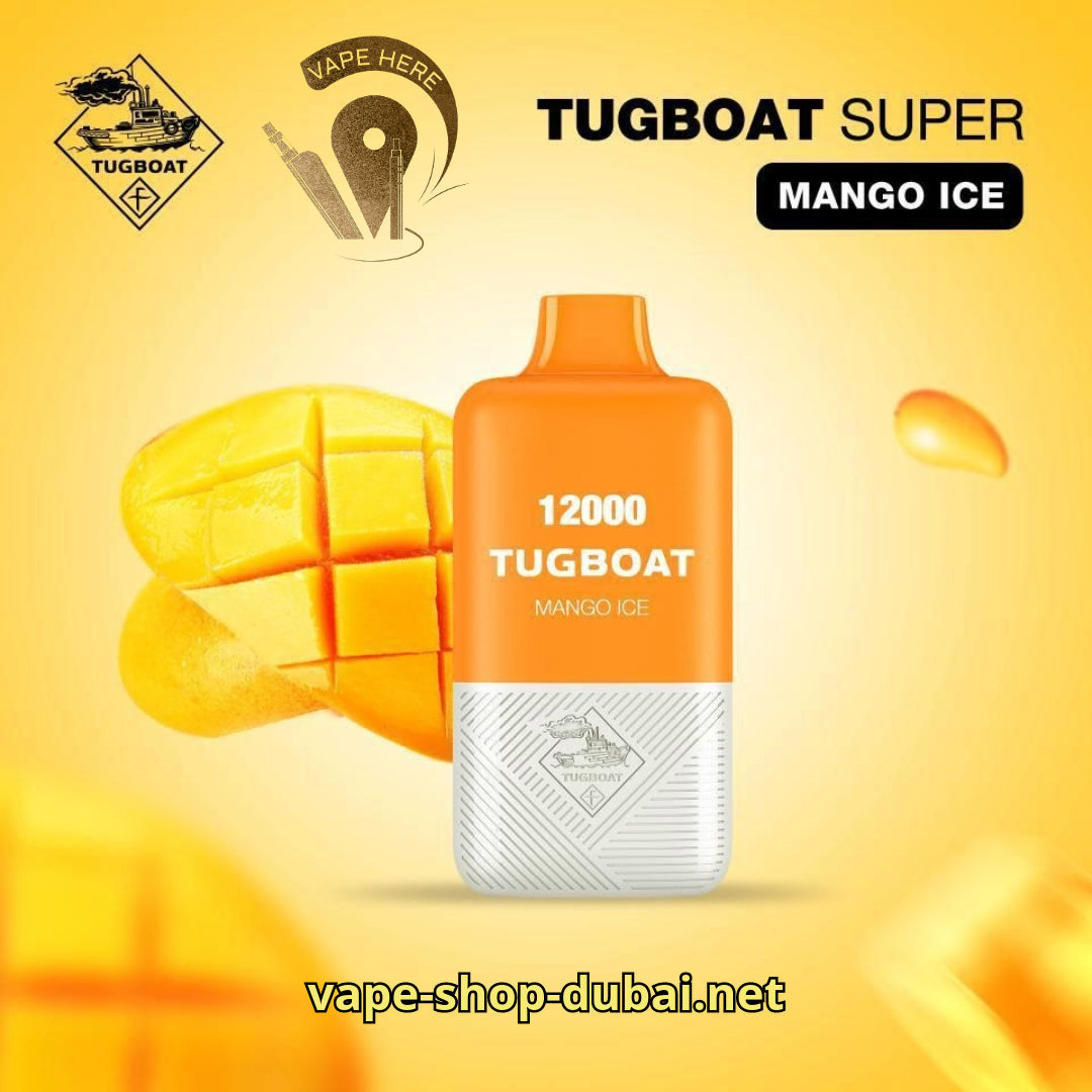 TUGBOAT SUPER 12000 Mango Ice UAE Umm Al Quwain