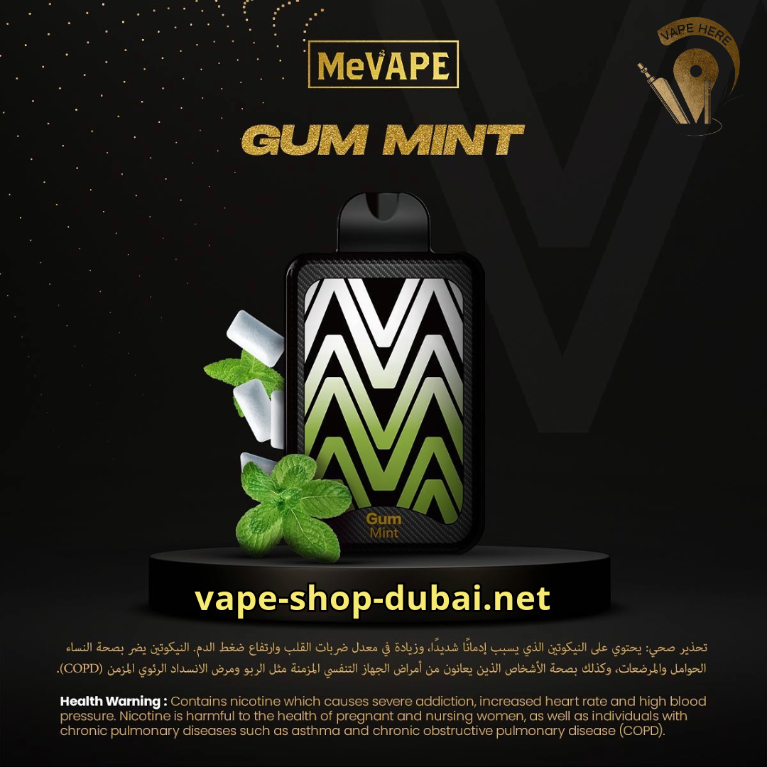 Me VAPE Reload 8000 Puffs Gum Mint UAE Fujairah