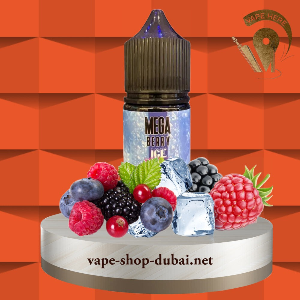 Mega Berry Ice 30ml SaltNic - Grand E-Liquid - Vape Here Store