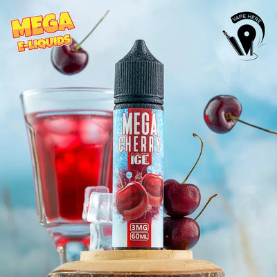 Mega Cherry Ice 60ml E Liquid - Grand E-Liquid UAE Abu Dhabi & Dubai