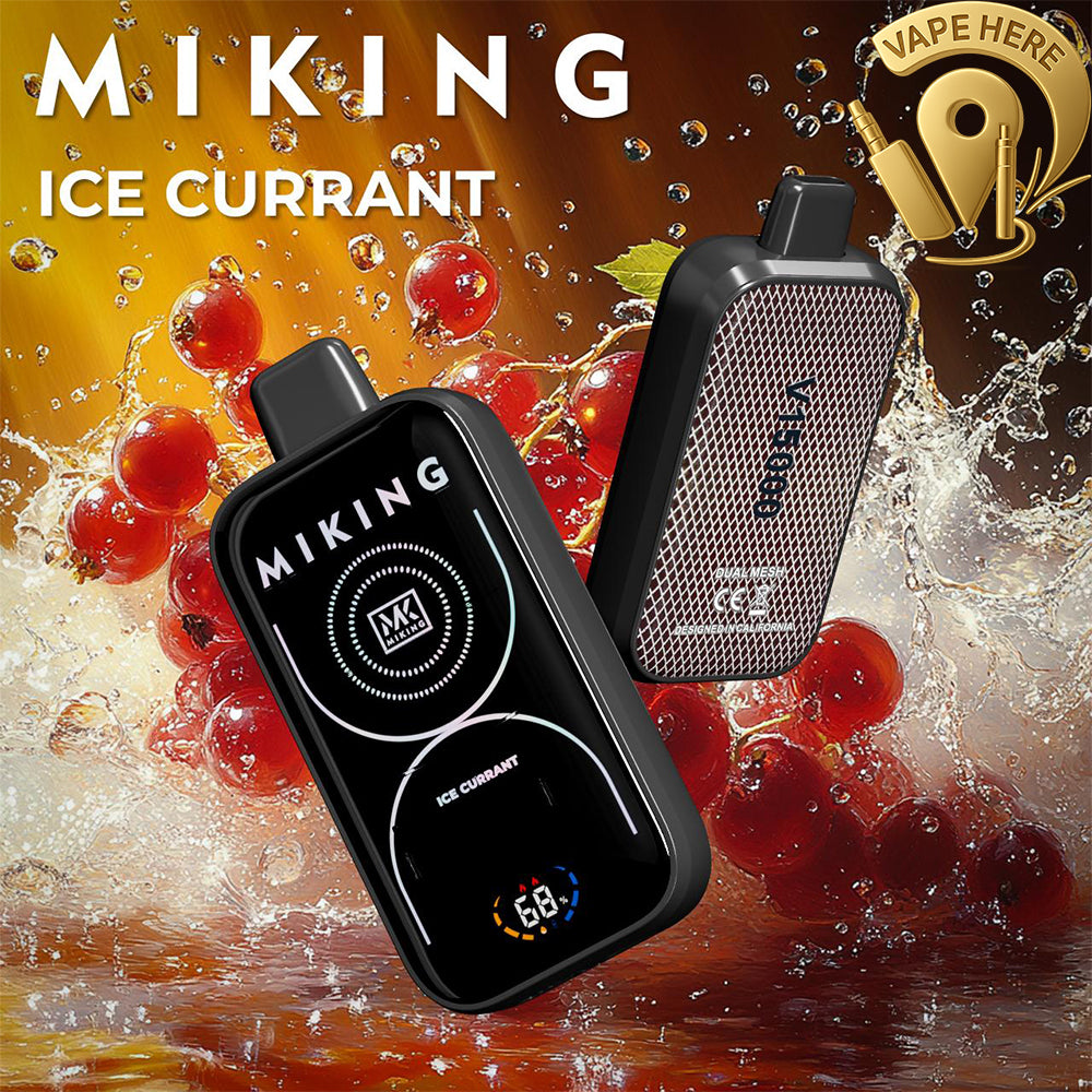Miking V15000 Puffs Disposable Vape 20mg Nicotine Ice Currant UAE Al Sharjah 