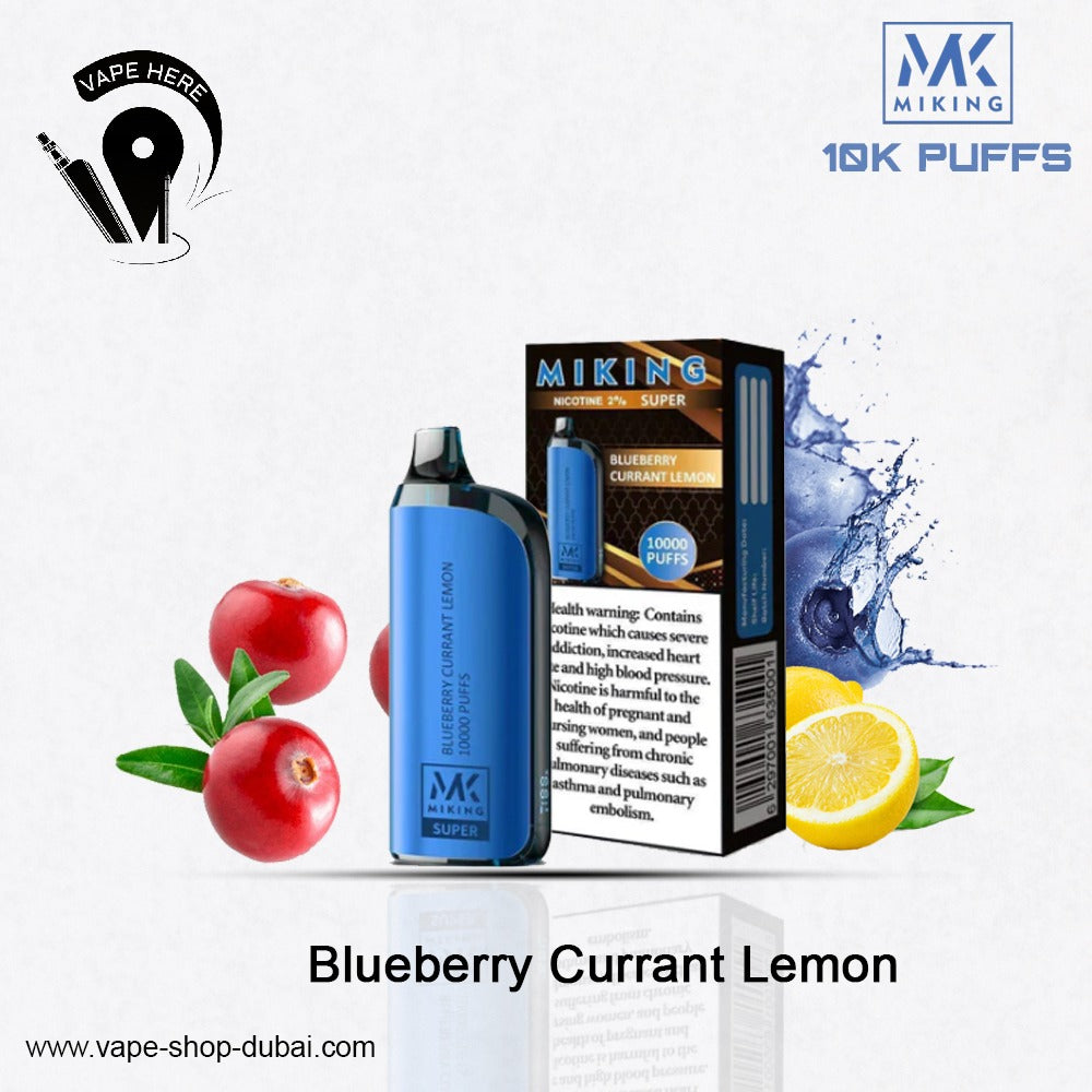 Miking Super 10000 Puffs Vape 20mg  Dubai & UAE | Vape Here Store
