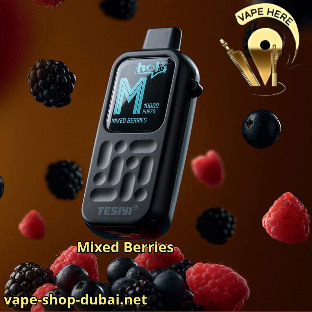 TESIYI HELO 10000 PUFFS Mixed Berries DISPOSABLE VAPE UAE Ajman