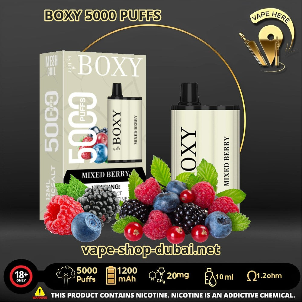 BOXY 5000 PUFFS DISPOSABLE VAPE