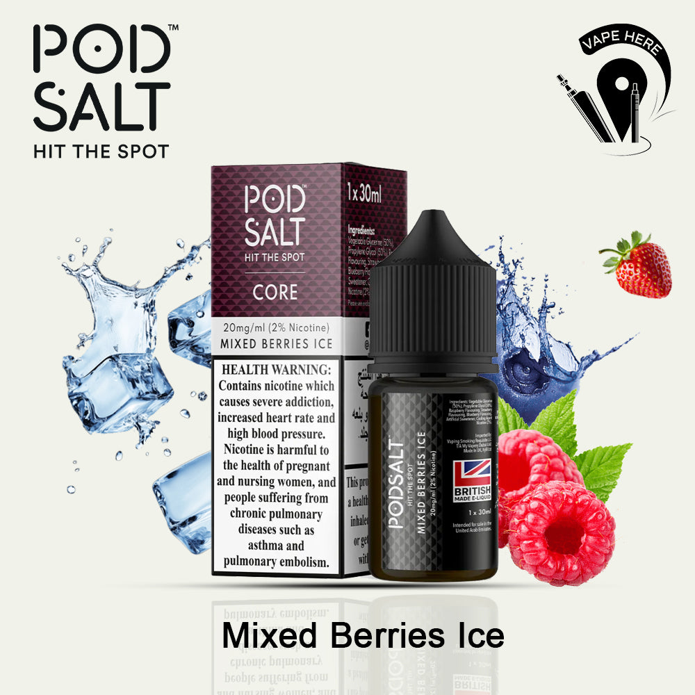 Pod Salt - Mixed Berries Ice - NicSalt