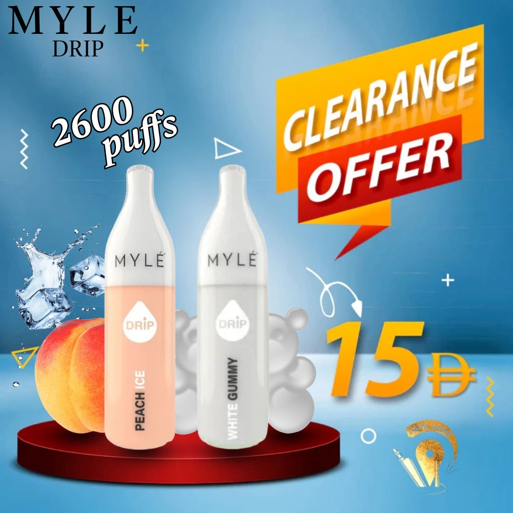 Myle - Drip 2600 Puffs Disposable Pen (20mg 2%) Sharjah, UAE