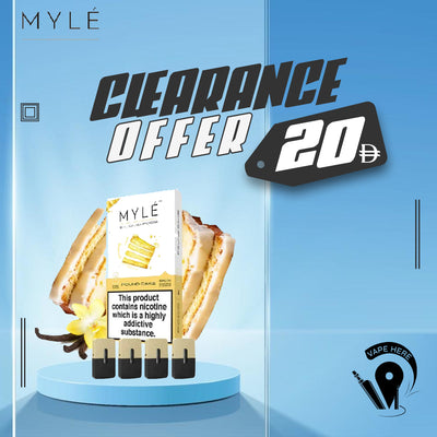 Myle Pod - Pound Cake UAE DUBAI 