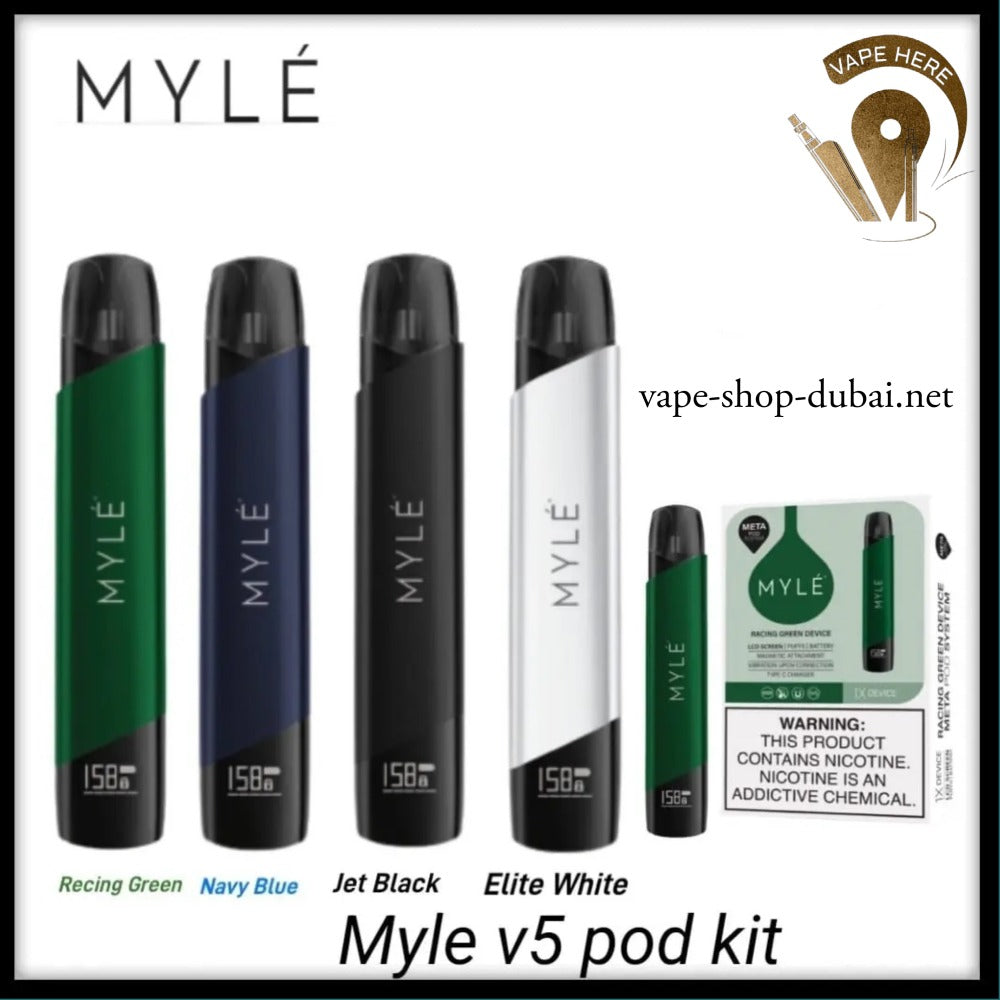 MYLE V5 META KIT POD SYSTEM | Buy Vape Dubai | Vape Delivery Same Day | Dubai & Abu Dhabi | Vape Here Store MYLE V5 META KIT POD SYSTEM | Buy Vape Dubai | Vape Delivery Same Day | Dubai & Abu Dhabi | Vape Here Store