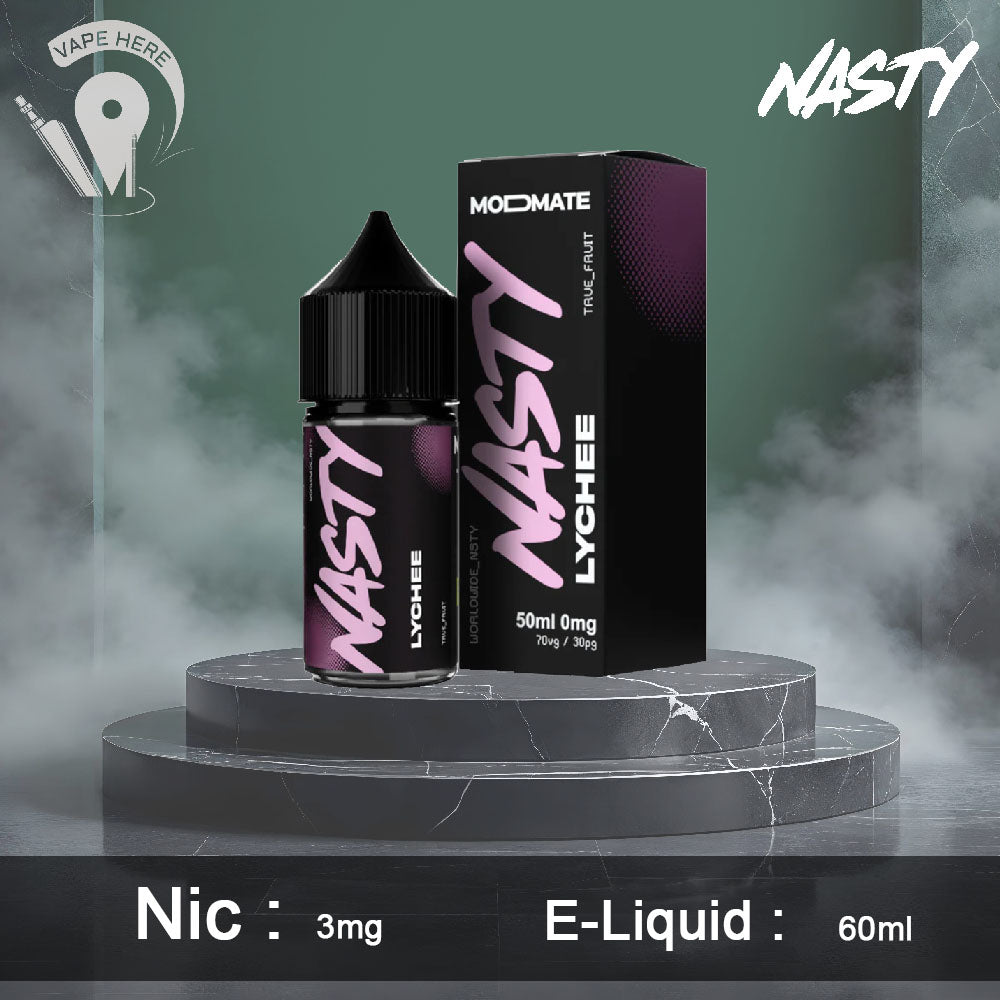 NASTY MODMATE – LYCHEE E-liquid 60ml UAE Abu Dhabi