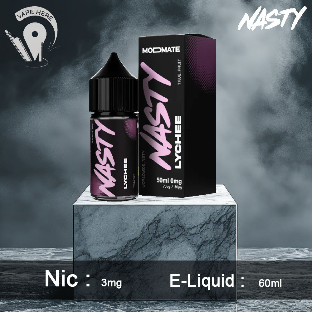 NASTY MODMATE – LYCHEE E-liquid 60ml UAE Dubai