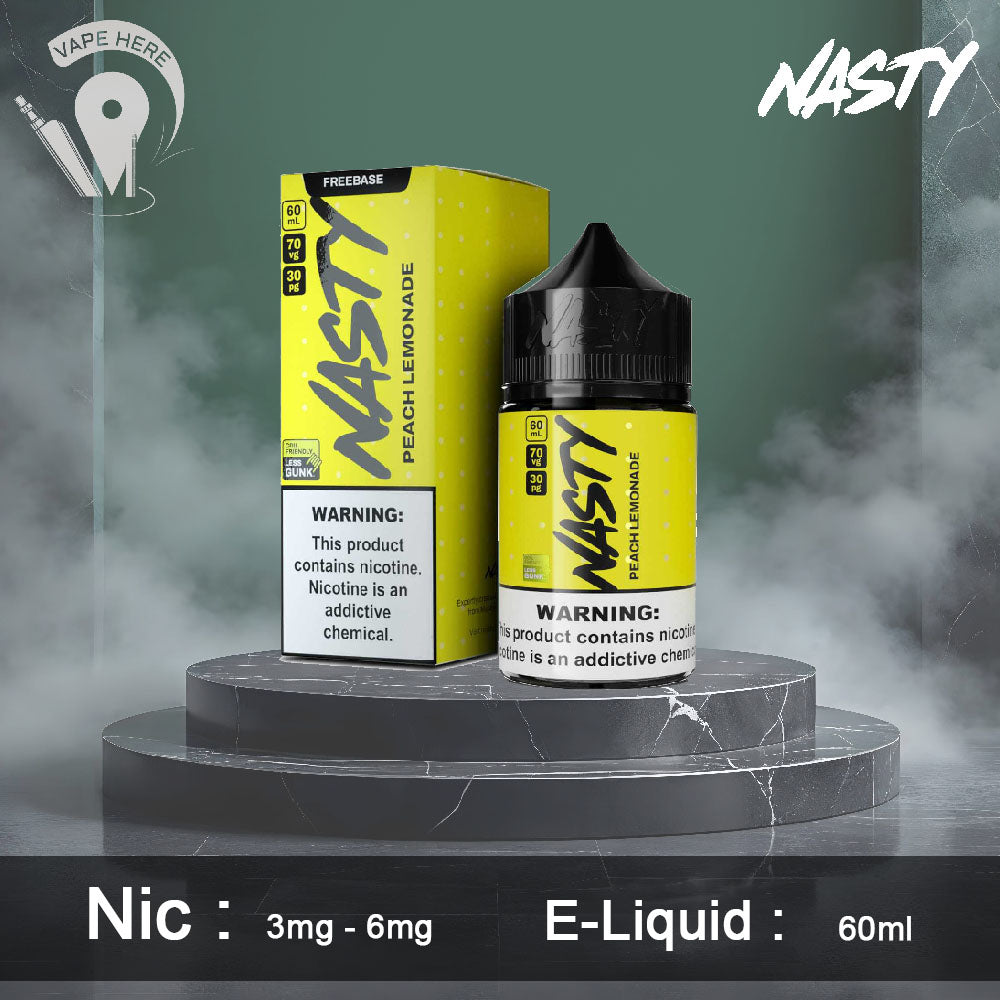 NASTY MODMATE – PEACH LEMONADE E-liquid 60ml UAE Dubai