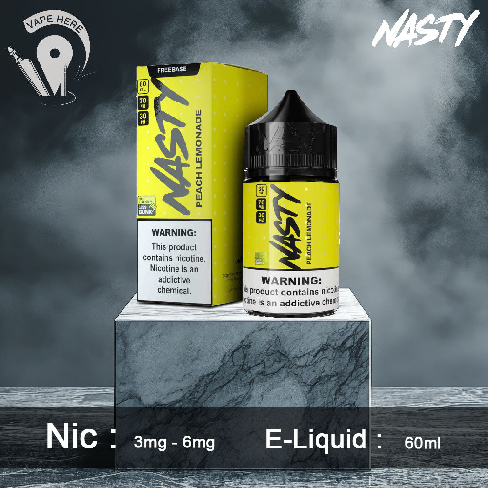 NASTY MODMATE – PEACH LEMONADE E-liquid 60ml UAE Abu Dhabi