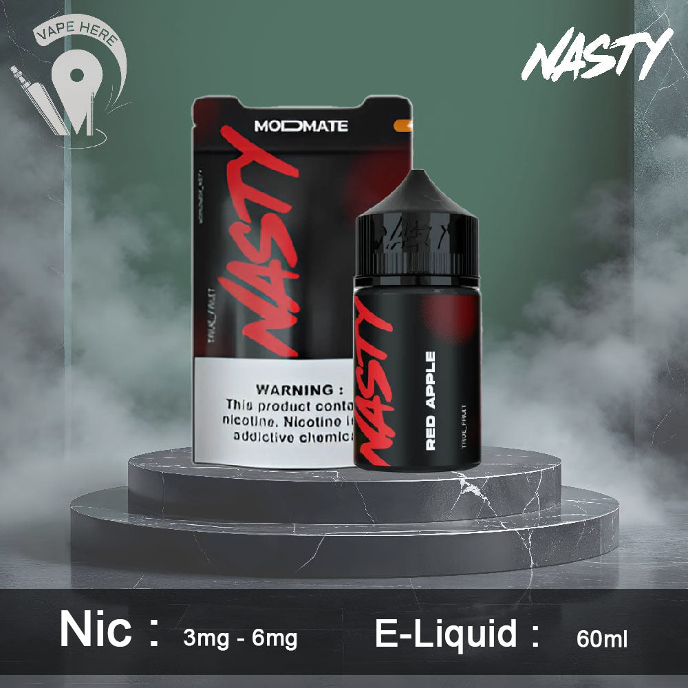 NASTY MODMATE – RED APPLE E-liquid 60ml UAE Abu Dhabi