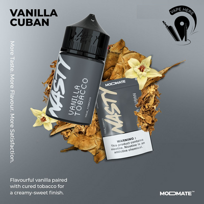 NASTY MODMATE – VANILLA CUBAN E-liquid 60ml UAE Abu Dhabi & Dubai