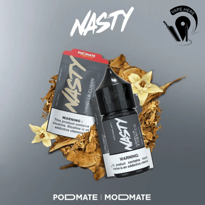 NASTY PODMATE – VANILLA CUBAN Saltnic 30ml UAE Abu Dhabi & Dubai