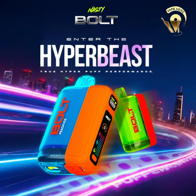 NASTY BOLT 50K HYPERBEAST DISPOSABLE VAPE UAE Abu Dhabi