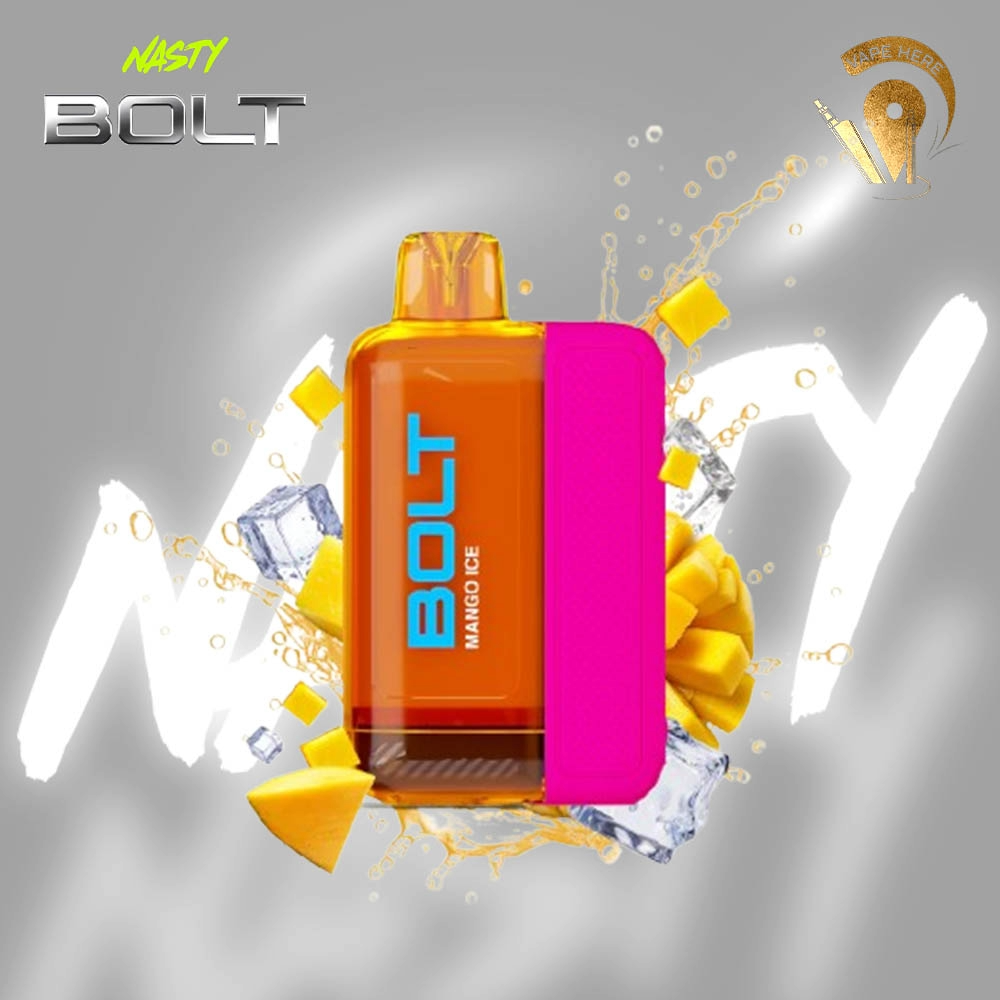 NASTY BOLT 50K HYPERBEAST DISPOSABLE VAPE Mango Ice UAE Ras Al Khaimah