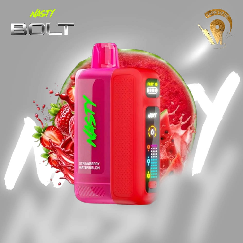 NASTY BOLT 50K HYPERBEAST DISPOSABLE VAPE Strawberry Watermelon UAE Al Ain