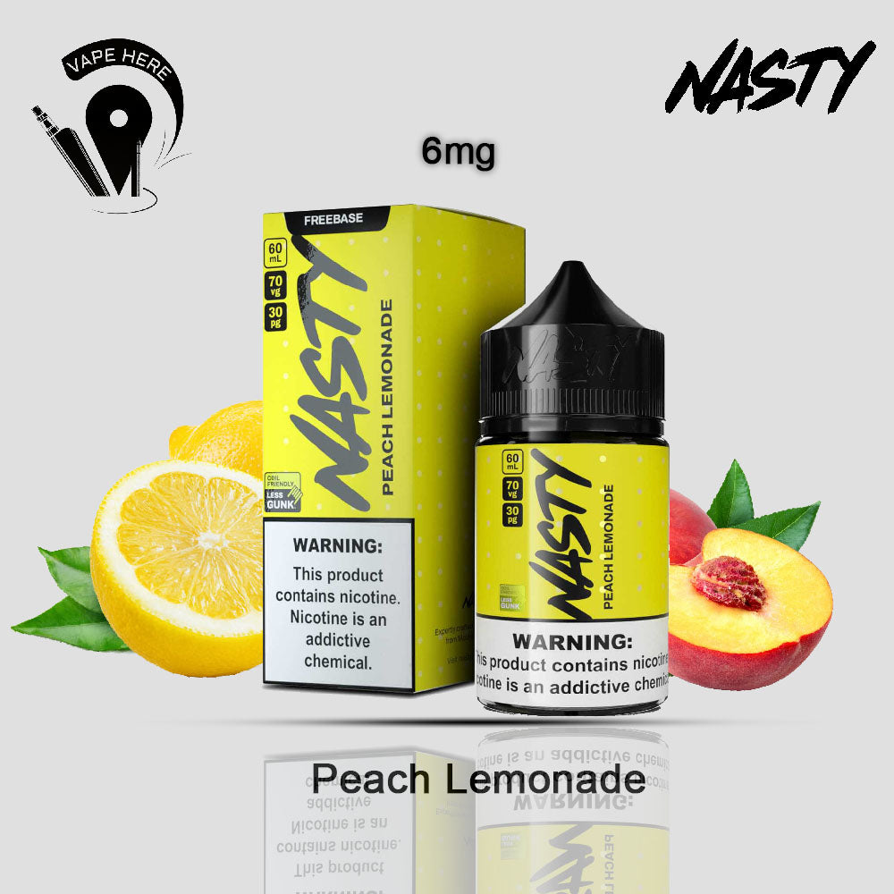 NASTY MODMATE – PEACH LEMONADE E-liquid 60ml Peach Lemonade 6 mg UAE Ajman