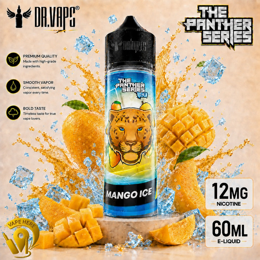 NEW Dr Vapes 60ml & 120ml E-Liquid (The Panther Series) Abu Dhabi, UAE