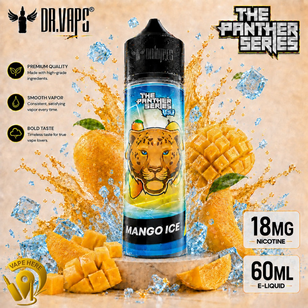 NEW Dr Vapes 60ml & 120ml E-Liquid (The Panther Series) Umm Al Quwain, UAE
